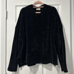 Show Me Your Mumu Chenille Sweater Large Ultra Soft Cozy Pullover Comfort Luxury